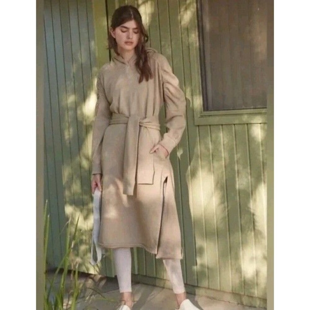Free People Movement First Choice Sweat Hoodie Dress Athleisure Beach Boho Large